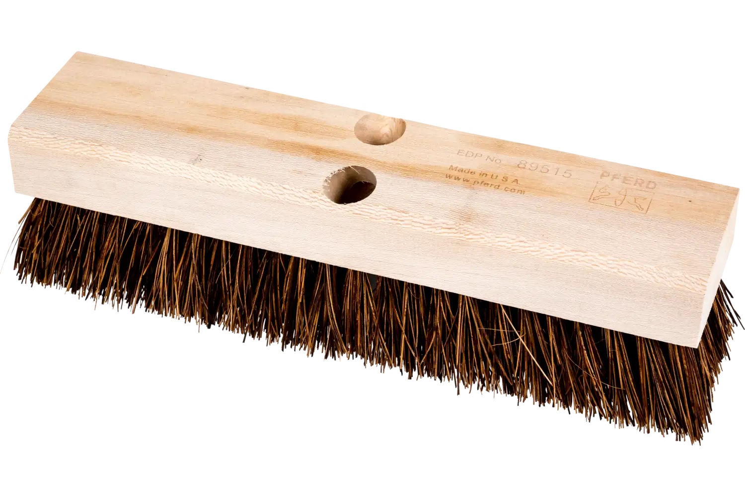 Picture of Pferd Deck/Floor Scrub Brush 12" Palmyra Fill 1-7/8" Trim 89515 79189515